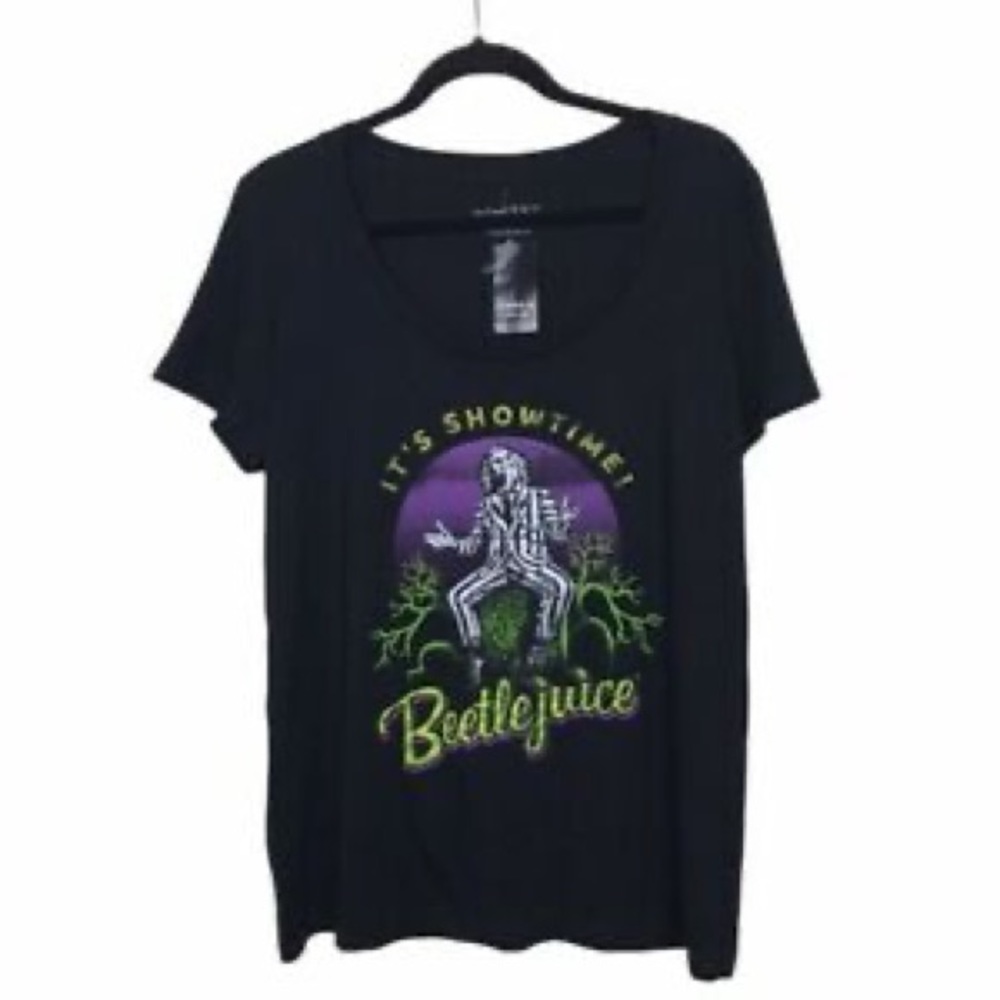 Beetlejuice T-shirt with Beetlejuice on the Front